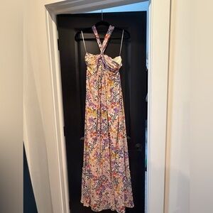 Multicolor Floral Maxi Dress